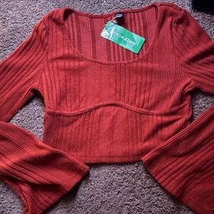 SHEIN EZwear Cropped Tee